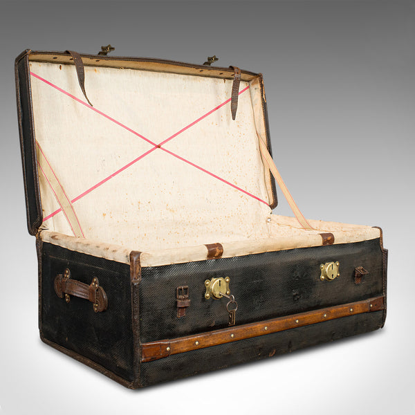 Antique Captain's Uniform Travel Case, English, Shipping, Suitcase, Victorian - London Fine Antiques