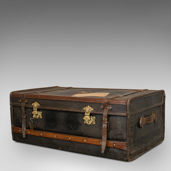 Antique Captain's Uniform Travel Case, English, Shipping, Suitcase, Victorian - London Fine Antiques