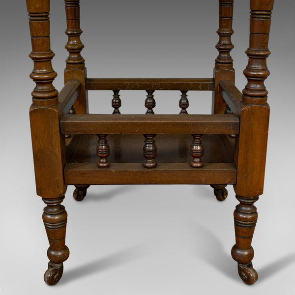 Antique Lamp Table, English, Walnut, Octagonal, Side, Games, Edwardian, C.1910 - London Fine Antiques