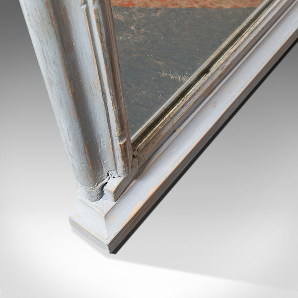 Large, Antique Overmantel Mirror, English, Living Room, Victorian, Circa 1900