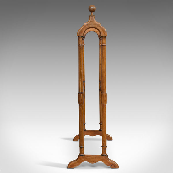Large Antique Towel Rack, Mahogany, Clothes Horse, Dryer, Victorian, Circa 1880 - London Fine Antiques