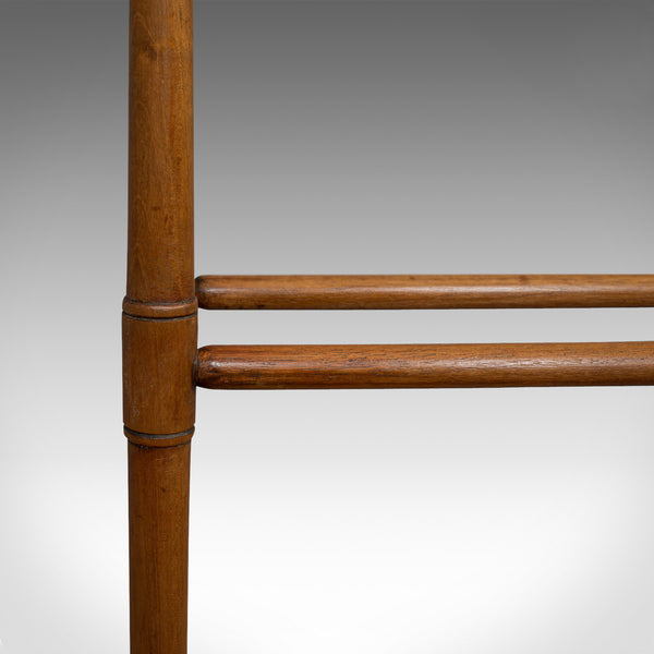 Large Antique Towel Rack, Mahogany, Clothes Horse, Dryer, Victorian, Circa 1880 - London Fine Antiques