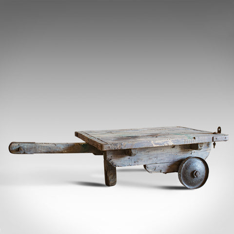 Antique Industrial Porterage Trolley, English, Pine, Railway, Factory, C.1900 - London Fine Antiques