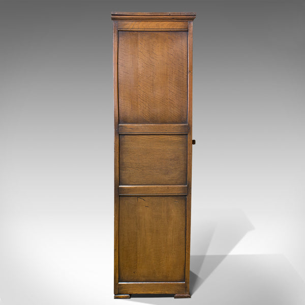 Antique Hall Cupboard, English, Ipswich Oak, Wardrobe, Reception, Cloak, 1910 - London Fine Antiques
