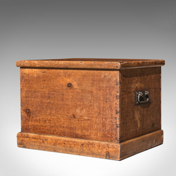 Antique Carriage Chest, English, Blanket Trunk, 19th Century, Circa 1850 - London Fine Antiques