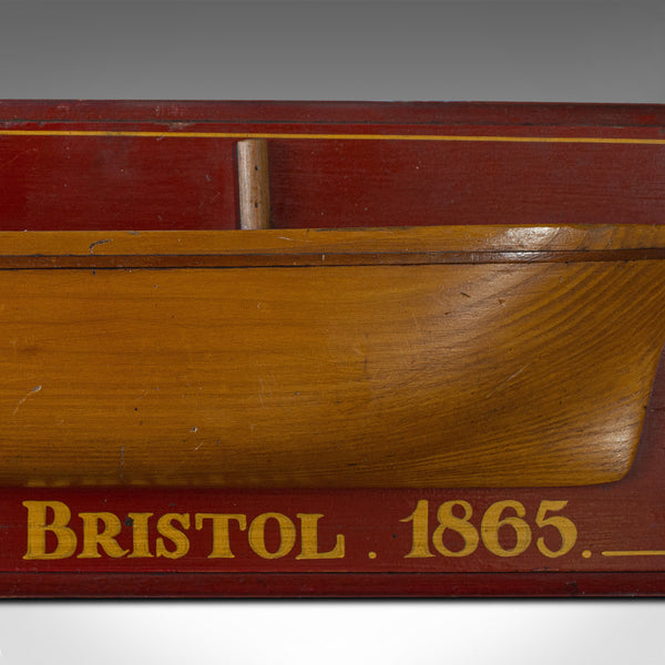 Antique Half Hull, English, Pine, Decorative, Nautical, Ship, Model, Victorian - London Fine Antiques
