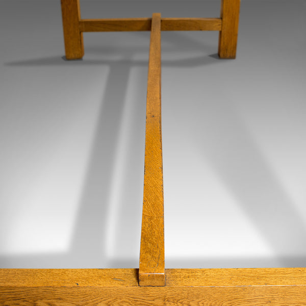 Vintage Lab Table, English, Teak, Oak, Kitchen, Dining, J&J Siddons, Circa 1960