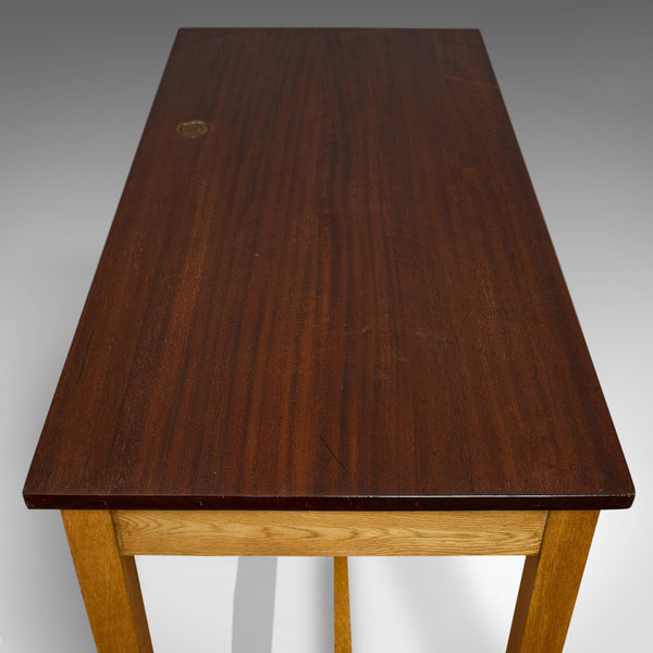 Vintage Lab Table, English, Teak, Oak, Kitchen, Dining, J&J Siddons, Circa 1960