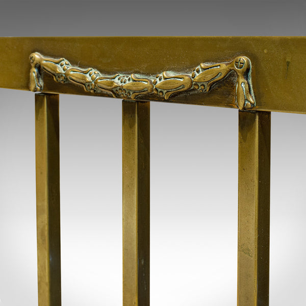 Antique Bed Frame, English, Brass, Iron, Double Bedstead, Victorian, Circa 1880 - London Fine Antiques