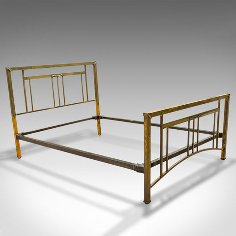 Antique Bed Frame, English, Brass, Iron, Double Bedstead, Victorian, Circa 1880 - London Fine Antiques