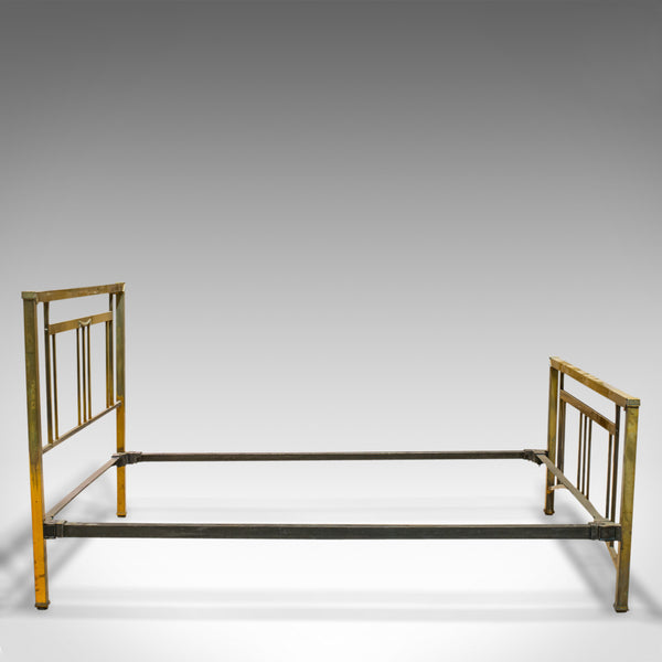 Antique Bed Frame, English, Brass, Iron, Double Bedstead, Victorian, Circa 1880 - London Fine Antiques