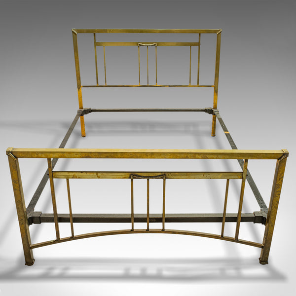 Antique Bed Frame, English, Brass, Iron, Double Bedstead, Victorian, Circa 1880 - London Fine Antiques