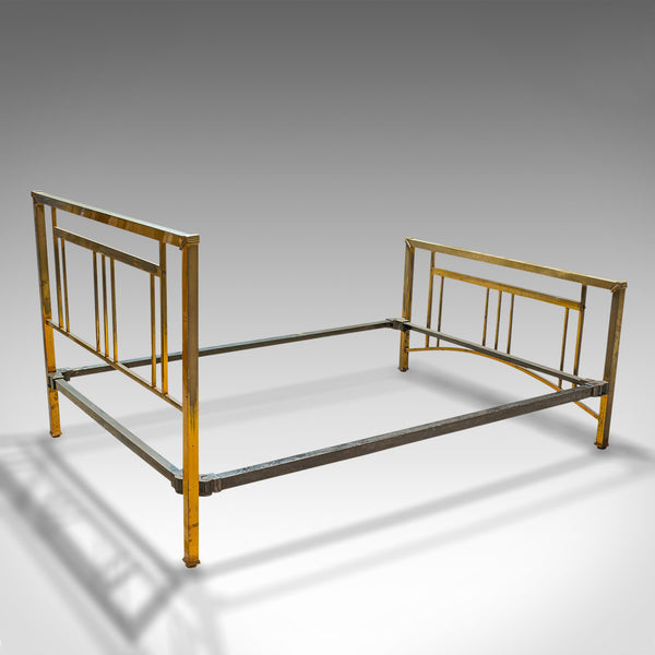 Antique Bed Frame, English, Brass, Iron, Double Bedstead, Victorian, Circa 1880 - London Fine Antiques