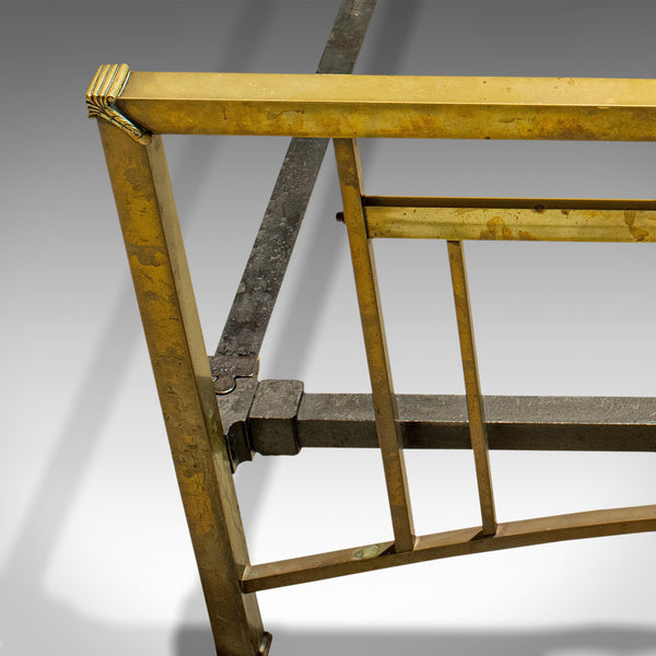Antique Bed Frame, English, Brass, Iron, Double Bedstead, Victorian, Circa 1880 - London Fine Antiques
