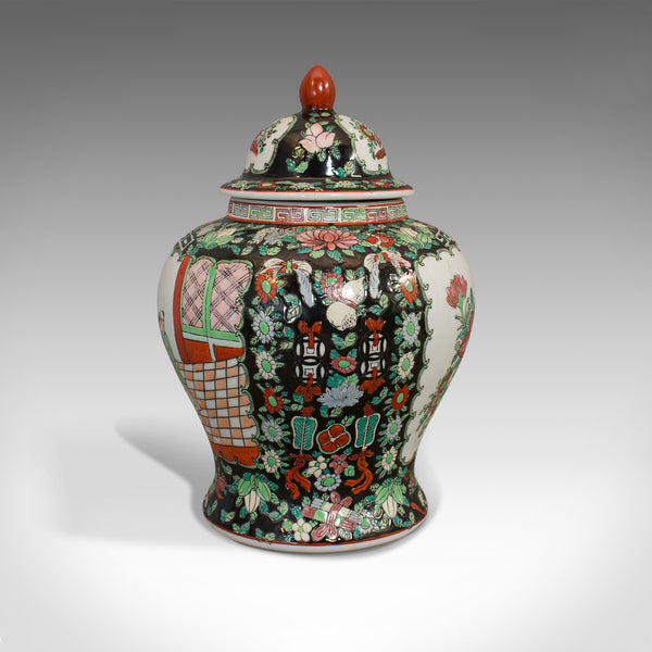 Vintage Spice Jar, Oriental, Ginger, Baluster Urn, Art Deco, 20th Century, 1940 - London Fine Antiques