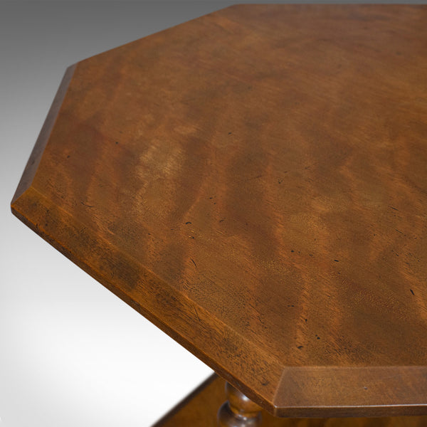 Antique Gypsy Table, English, Oak, Side, Lamp, Bobbin Turned, Victorian, C.1890 - London Fine Antiques