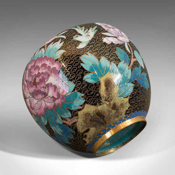 Antique Ginger Jar, Oriental, Cloisonne, Decorative, Spice Urn, Victorian, 1900 - London Fine Antiques