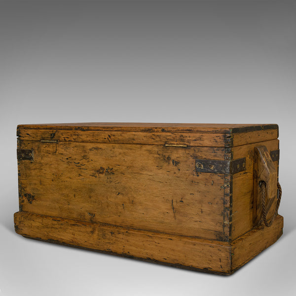 Antique Shipwright's Tool Chest, English, Maritime, Craftsman, Trunk, Victorian - London Fine Antiques