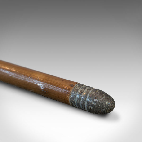 Vintage Military Swagger Stick, English, Apple Wood, Captain's Baton, Ordnance - London Fine Antiques