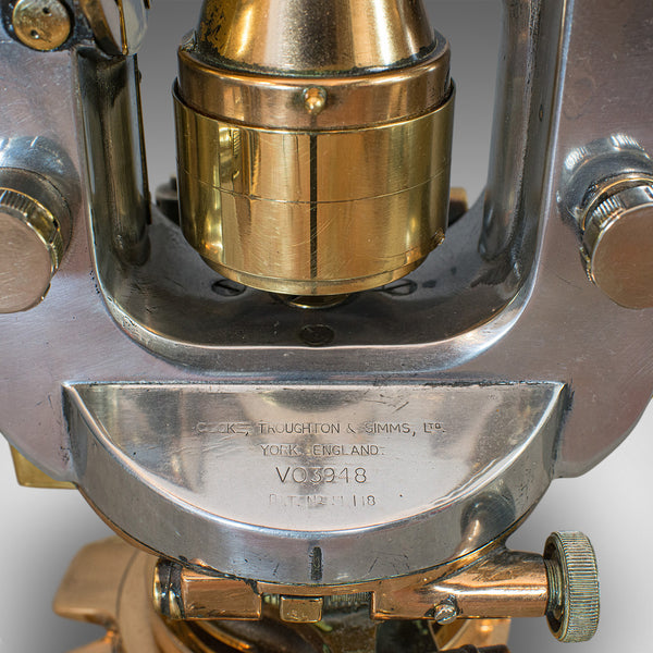 Vintage Theodolite, English, Scientific Instrument, Cooke Troughton & Simms