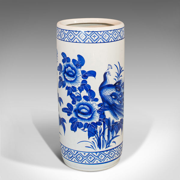 Vintage Stick Stand, English, Ceramic, Umbrella, Hall, 20th Century, Circa 1980