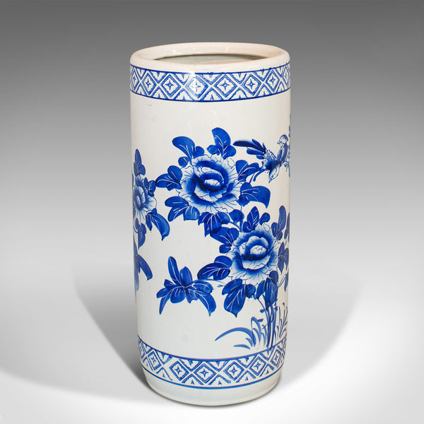 Vintage Stick Stand, English, Ceramic, Umbrella, Hall, 20th Century, Circa 1980