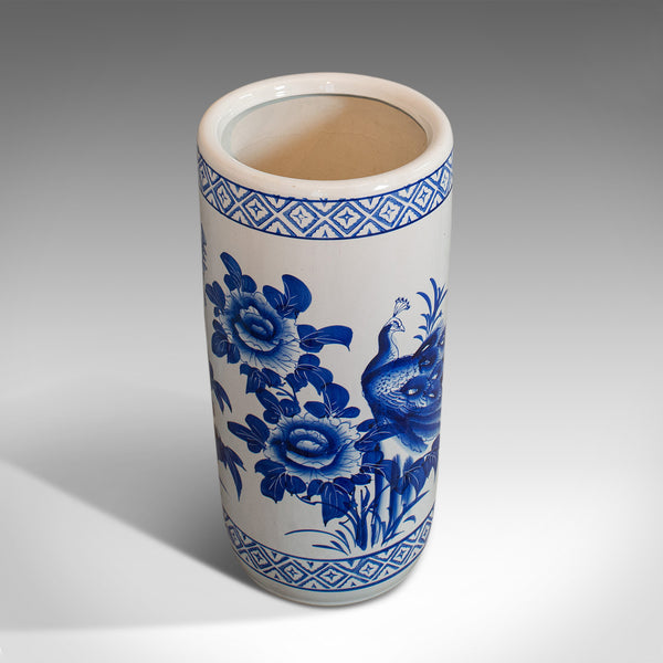 Vintage Stick Stand, English, Ceramic, Umbrella, Hall, 20th Century, Circa 1980