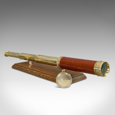 Antique 3 Draw Refractor, English, Terrestrial, Telescope, Berge, Georgian, 1805