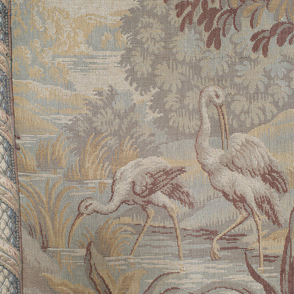 Antique Verdure Tapestry, Continental, Textile, Wall, Decorative, Victorian