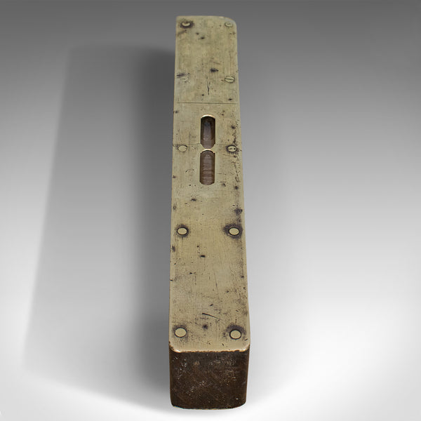 Vintage Spirit Level, English, Rosewood, Craftsman's Instrument, Circa 1950