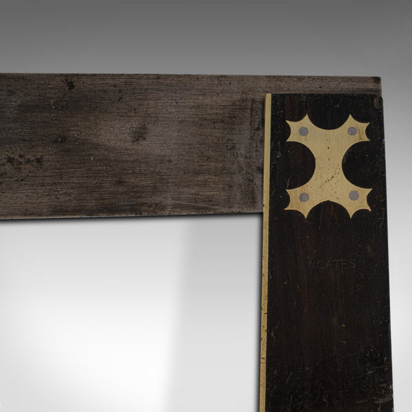 Large Antique Shipwright's Set Square, English, Rosewood, Tool, Victorian, 1880
