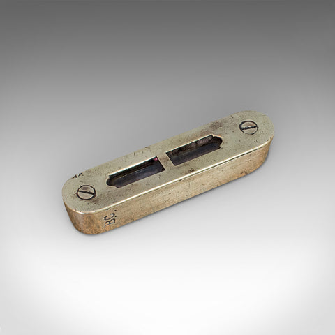 Antique Engineer's Setting Level, English, Brass, Instrument, Edwardian, C.1910