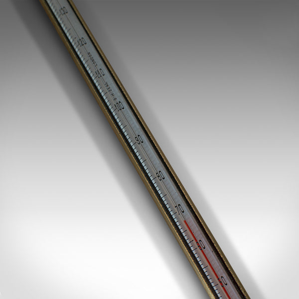 Vintage Brewer's Thermometer, Dairy, Scientific Instrument, Zeal of London, 1960