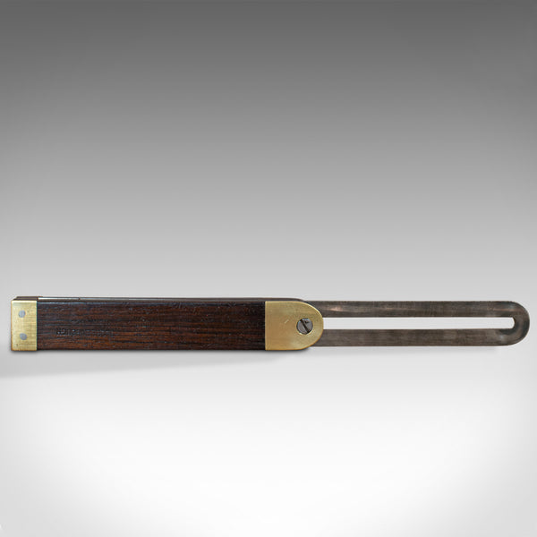 Vintage Sliding Bevel, English, Rosewood, Craftsman's Woodworking Tool, C.1950