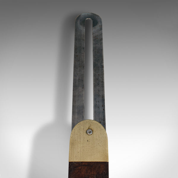 Vintage Sliding Bevel, English, Rosewood, Craftsman's Woodworking Tool, C.1950
