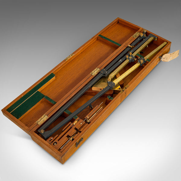 Large Vintage Pantagraph, English, Brass, Scientific Mapping Instrument, C.1950