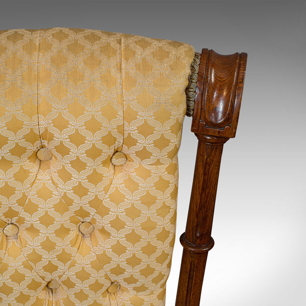 Set Of 4 Antique Chairs, Scottish, Walnut, Suite, Dining, Victorian, Circa 1890