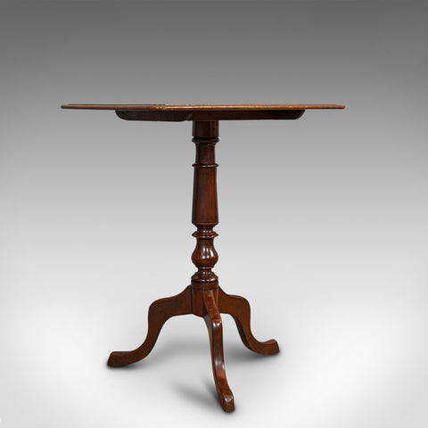 Antique Wine Table, English, Mahogany, Side, Lamp Stand, Victorian, Circa 1870