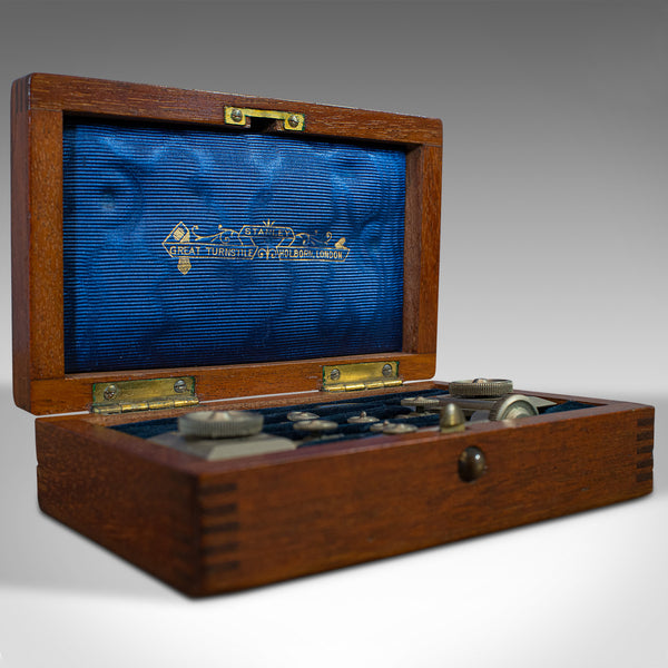 Antique Trammel Point Set, Draughtsman's Instruments, Stanley, Victorian, C.1900