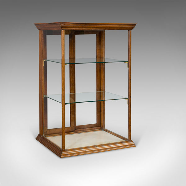 Antique Shop Display Cabinet, English, Walnut, Shopfitting, Chemist, Victorian