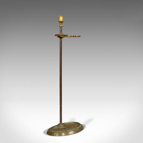 Antique Umbrella Stand, French, Bronze, Hallway, Cane, Stick, Rack, Art Nouveau