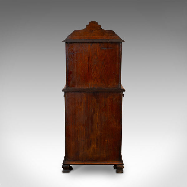 Antique Purdonium, English, Walnut, Fireside Bin, Cabinet, Victorian, Circa 1890