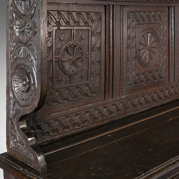 Large Antique Welsh Dresser, British, Oak, Sideboard, Cabinet, William III, 1700