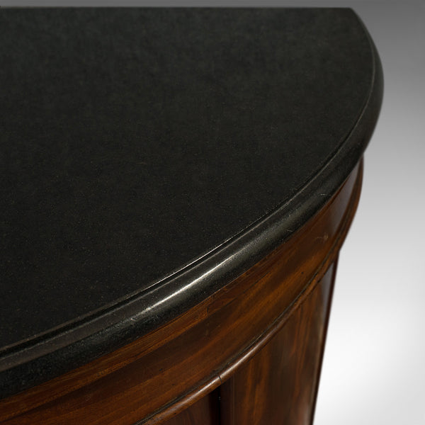 Antique Corner Cupboard, Mahogany, Bow Front, Floor Standing, Georgian, C.1780