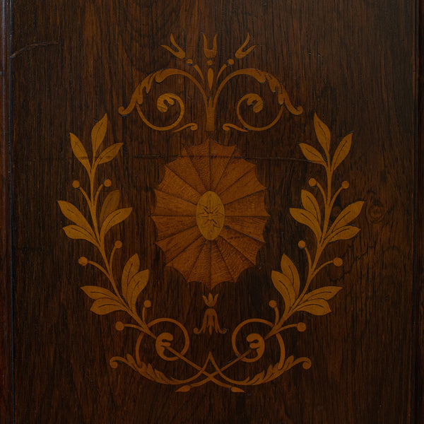 Antique Purdonium, English, Rosewood, Fireside, Cabinet, Edwardian, Circa 1910