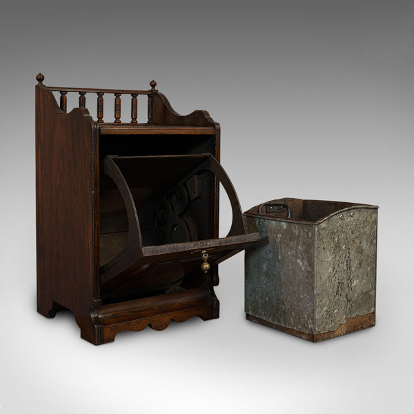 Antique Purdonium, English, Rosewood, Fireside, Cabinet, Edwardian, Circa 1910