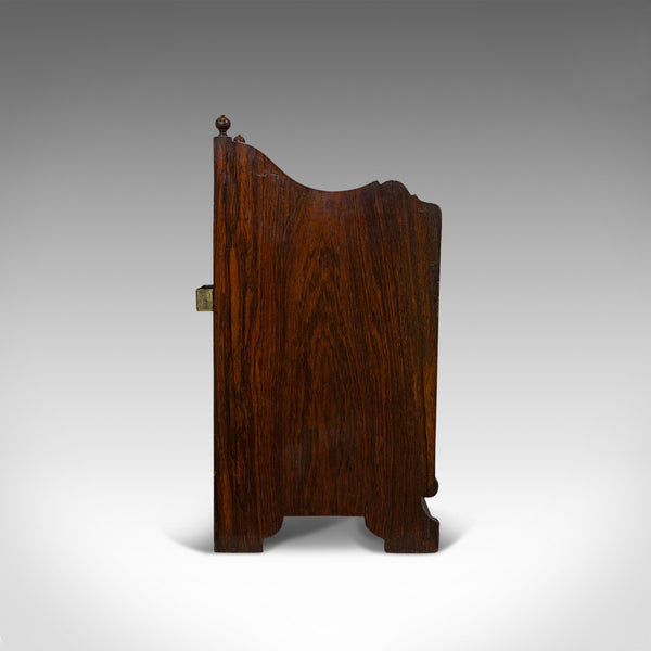 Antique Purdonium, English, Rosewood, Fireside, Cabinet, Edwardian, Circa 1910