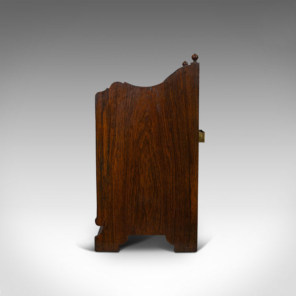 Antique Purdonium, English, Rosewood, Fireside, Cabinet, Edwardian, Circa 1910
