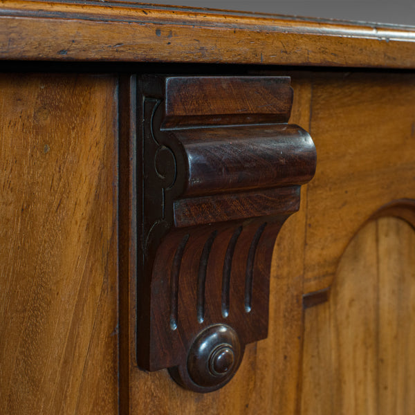 Large Antique Buffet, English, Walnut, Server, Sideboard, William IV, Circa 1830