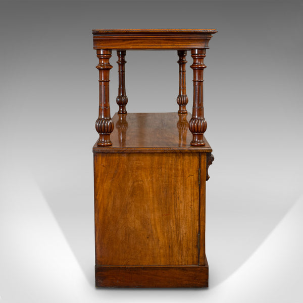 Large Antique Buffet, English, Walnut, Server, Sideboard, William IV, Circa 1830
